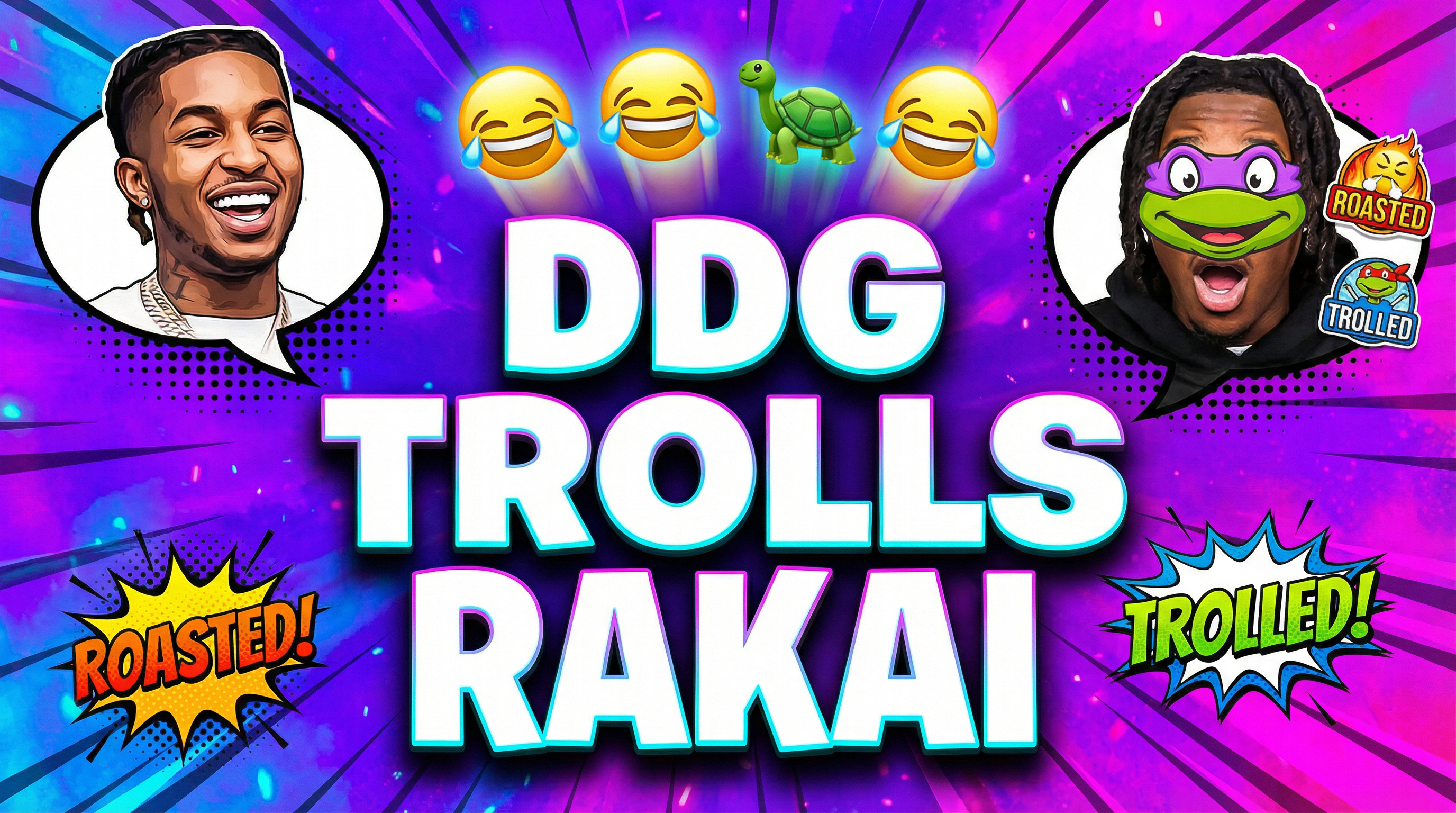 DDG Trolls Rakai
